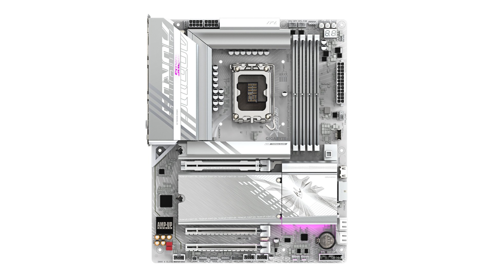 Gigabyte Z890 A ELITE WF7 ICE | Processor family Intel | Processor socket LGA1851 | DDR5 Gigabyte Z890 A ELITE WF7 ICE | Processor family Intel | Processor socket LGA1851 | DDR5