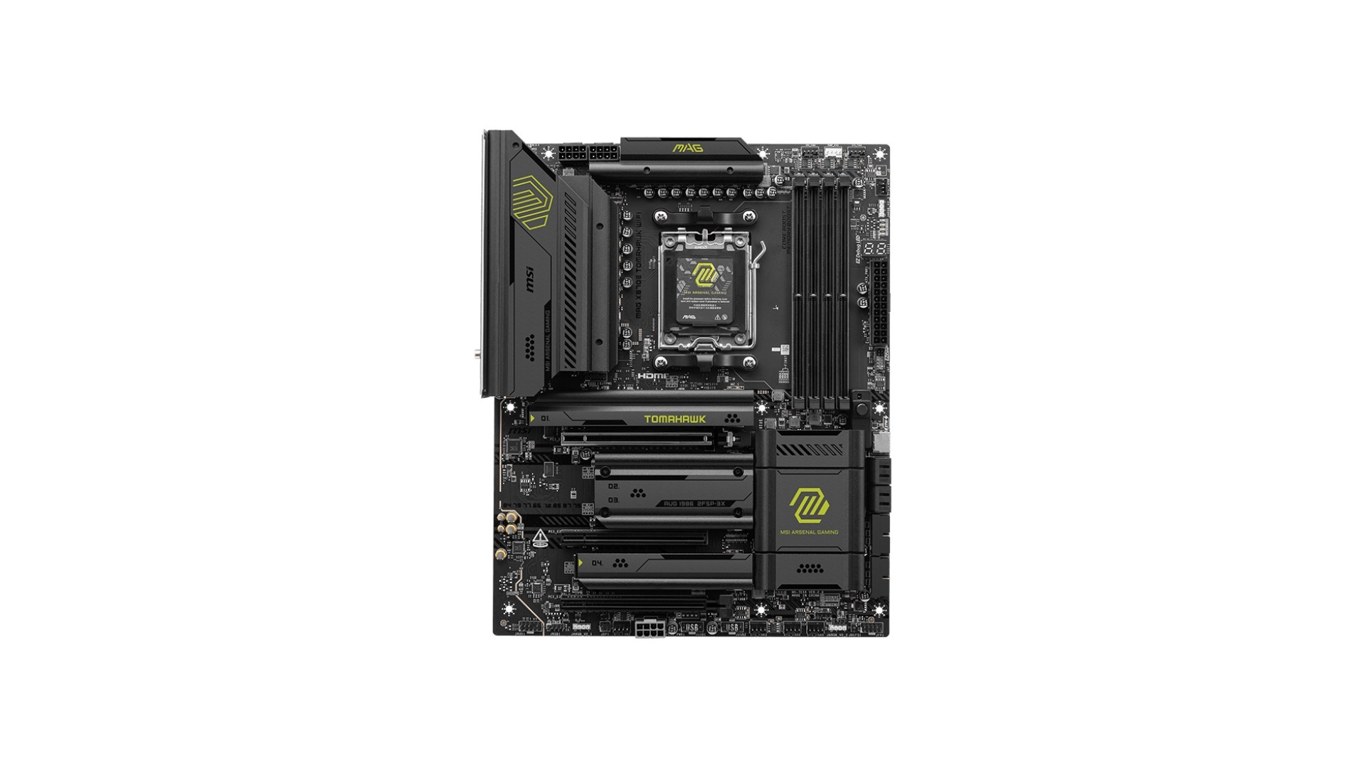 MSI MAG X870E TOMAHAWK WIFI | Processor family AMD | Processor socket AM5 | DDR5 MSI MAG X870E TOMAHAWK WIFI | Processor family AMD | Processor socket AM5 | DDR5