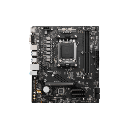 MSI PRO A620M-B | Processor family AMD | Processor socket AM5 | DDR5 | Supported hard disk drive interfaces SATA, M.2