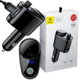 FM mod.Baseus S-05  2xUSB 3.4A CCHC000001