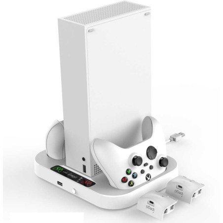 Krovimo ir aušinimo stovas iPega XBS012 Xbox S +2 baterijos