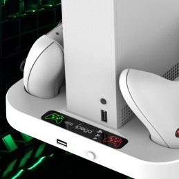 Krovimo ir aušinimo stovas iPega XBS012 Xbox S +2 baterijos