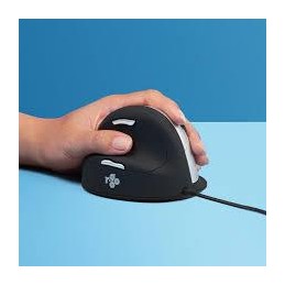 MOUSE USB OPTICAL BREAK/L. BLACK RGOHELELA R-GO TOOLS