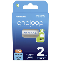 Panasonic | ENELOOP BK-4MCDE/2BE | AAA | 800 mAh | 2 pc(s)