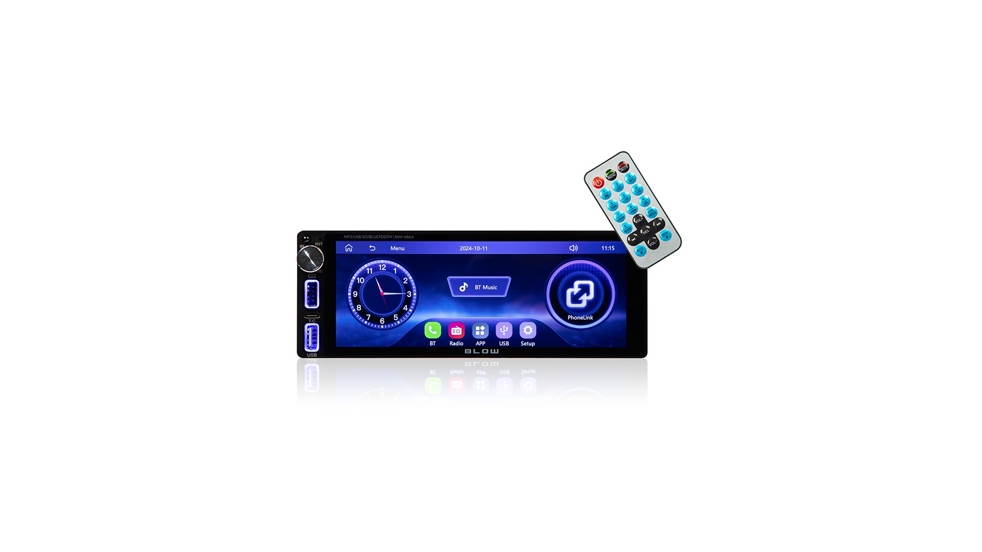 Automagnetola Blow AVH-686A RDS MP3/USB/Micro 78-350 Automagnetola Blow AVH-686A RDS MP3/USB/Micro 78-350