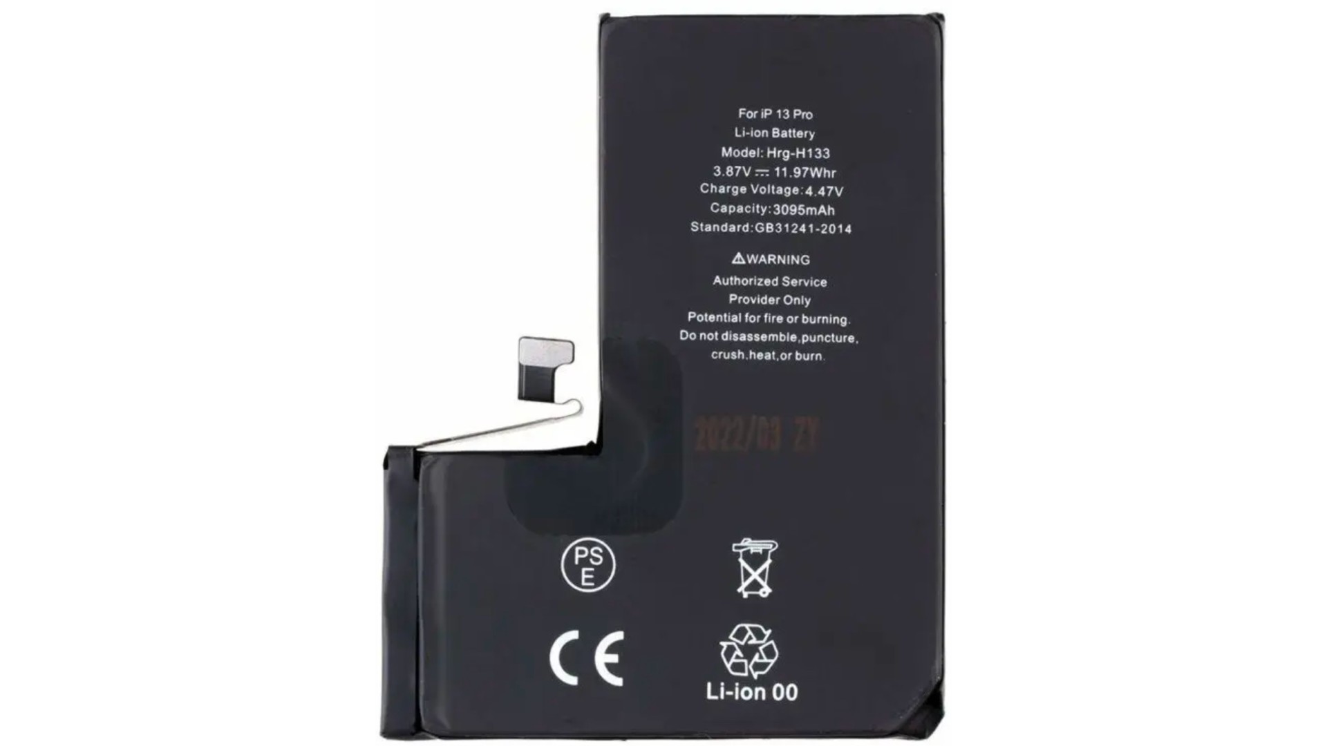 Akumuliatorius Apple iPhone 13 Pro 3095mAh (no Pop-up) OEM Akumuliatorius Apple iPhone 13 Pro 3095mAh (no Pop-up) OEM