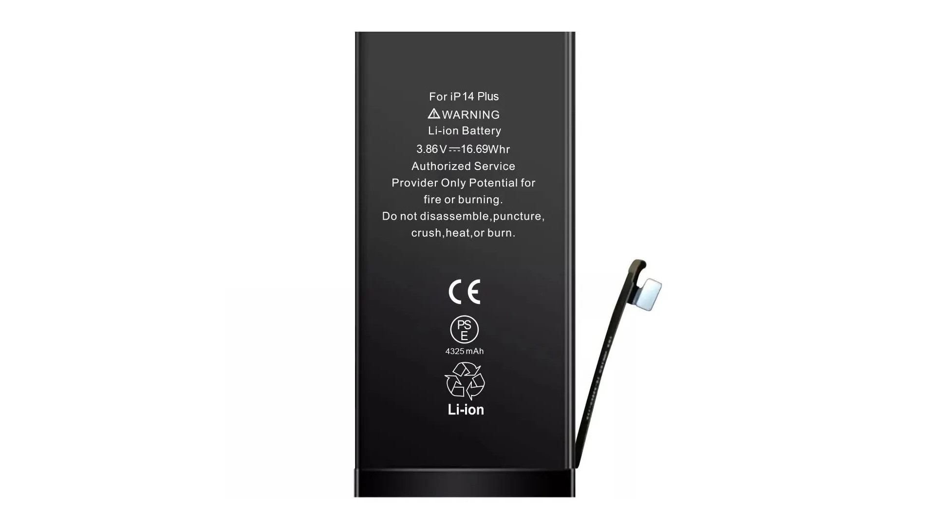 Akumuliatorius Apple iPhone 14 Plus 4325mAh (no Pop-up) OEM Akumuliatorius Apple iPhone 14 Plus 4325mAh (no Pop-up) OEM
