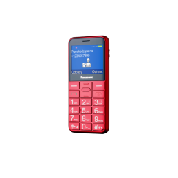Panasonic | KX-TU155EXBN | Red | 2.4 " | TFT-LCD | microSD/microSDHC MB | Bluetooth | USB version micro USB | Built-in camera