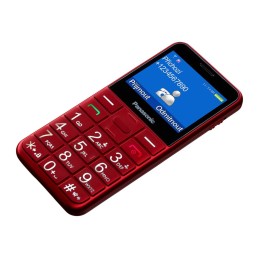 Panasonic | KX-TU155EXBN | Red | 2.4 " | TFT-LCD | microSD/microSDHC MB | Bluetooth | USB version micro USB | Built-in camera