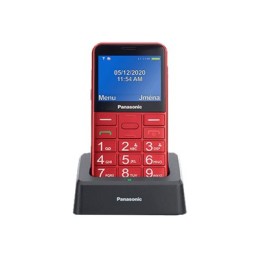 Panasonic | KX-TU155EXBN | Red | 2.4 " | TFT-LCD | microSD/microSDHC MB | Bluetooth | USB version micro USB | Built-in camera