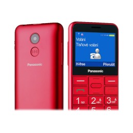 Panasonic | KX-TU155EXBN | Red | 2.4 " | TFT-LCD | microSD/microSDHC MB | Bluetooth | USB version micro USB | Built-in camera
