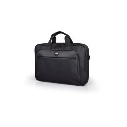 PORT DESIGNS HANOI II CLAMSHELL 13/14 Briefcase, Black | PORT DESIGNS | HANOI II Clamshell | Laptop case | Notebook | Black
