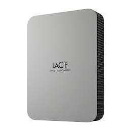 External HDD|LACIE|Mobile Drive Secure|STLR2000400|2TB|USB-C|USB 3.2|Colour Space Gray|STLR2000400