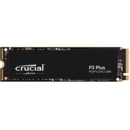 SSD|CRUCIAL|P3 Plus|1TB|M.2|PCIE|NVMe|3D NAND|Write speed 3600 MBytes/sec|Read speed 5000 MBytes/sec|TBW 220 T