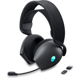 Dell | Alienware Dual Mode Wireless Gaming Headset | AW720H | Wireless | Over-Ear | Noise canceling | Wireless