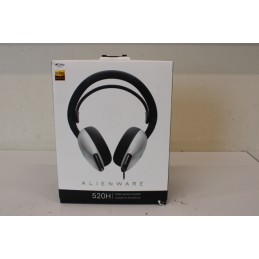 SALE OUT. Dell Alienware Wired Gaming Headset - AW520H (Lunar Light), UNPACKED AS DEMO | Dell | Alienware Wired Gaming Headset