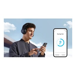 Anker Soundcore | Headphones | Space One | Bluetooth | Over-ear | Microphone | Wireless | Jet Black