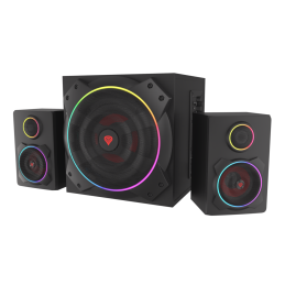 Genesis | Helium 800BT | Bluetooth | Black | Computer Speakers | Wireless connection
