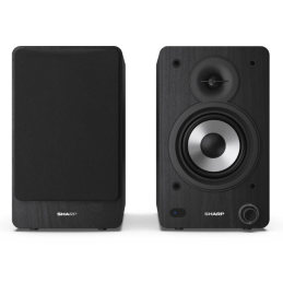 Sharp CP-SS30 Bookshelf Speakers, Black | Sharp | Speakers | CP-SS30(BK) Bookshelf | 60 W | Bluetooth | Black