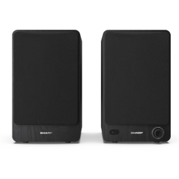 Sharp CP-SS30 Bookshelf Speakers, Black | Sharp | Speakers | CP-SS30(BK) Bookshelf | 60 W | Bluetooth | Black