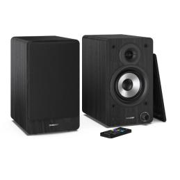 Sharp CP-SS30 Bookshelf Speakers, Black | Sharp | Speakers | CP-SS30(BK) Bookshelf | 60 W | Bluetooth | Black