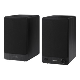 Sharp CP-SS30 Bookshelf Speakers, Black | Sharp | Speakers | CP-SS30(BK) Bookshelf | 60 W | Bluetooth | Black