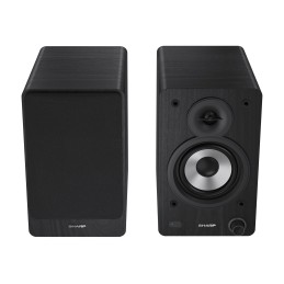 Sharp CP-SS30 Bookshelf Speakers, Black | Sharp | Speakers | CP-SS30(BK) Bookshelf | 60 W | Bluetooth | Black
