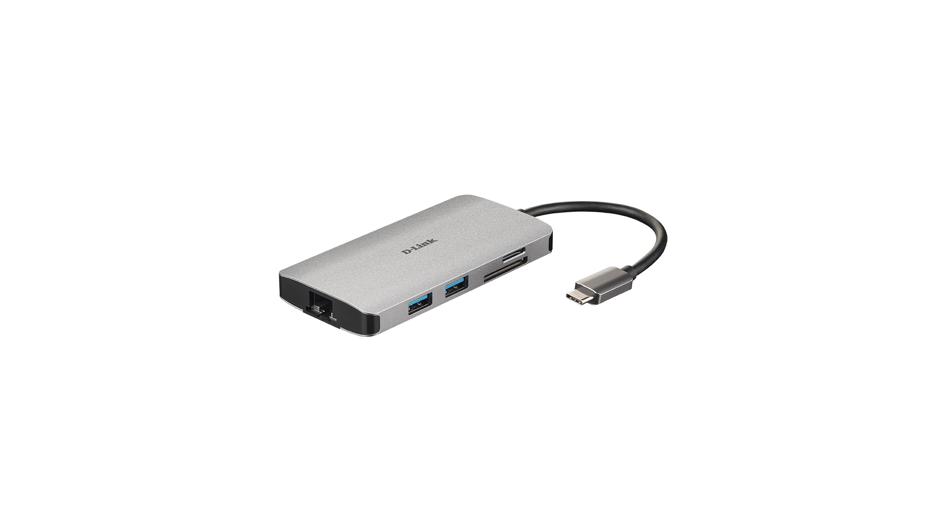 D-Link | 8-in-1 USB-C Hub with HDMI/Ethernet/Card Reader/Power Delivery | DUB-M810 | USB hub | USB Type-C D-Link | 8-in-1 USB-C Hub with HDMI/Ethernet/Card Reader/Power Delivery | DUB-M810 | USB hub | USB Type-C