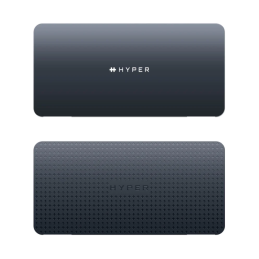 Hyper | HyperDrive Universal Silicon Motion USB-C 10-in1 Dual HDMI Docking Station | Ethernet LAN