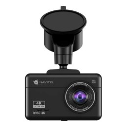 Navitel | Dashcam with Wi-Fi, GPS-informer, and digital speedometer | R980 4K | IPS display 3'', 854x480, Touchscreen