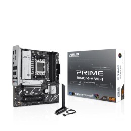Mainboard|ASUS|AMD B840|SAM5|Micro-ATX|Memory DDR5|Memory slots 4|2xPCI-Express 3.0 16x|1xPCI-Express 4.0 16x|3xM.2|1xHDM