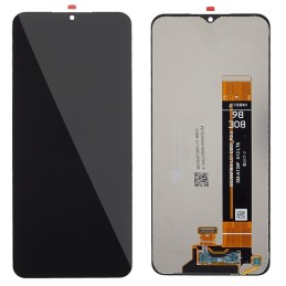 Ekranas tinkantis Samsung A135 A13 4G 2022 su lietimui jautriu stikliuku Black
