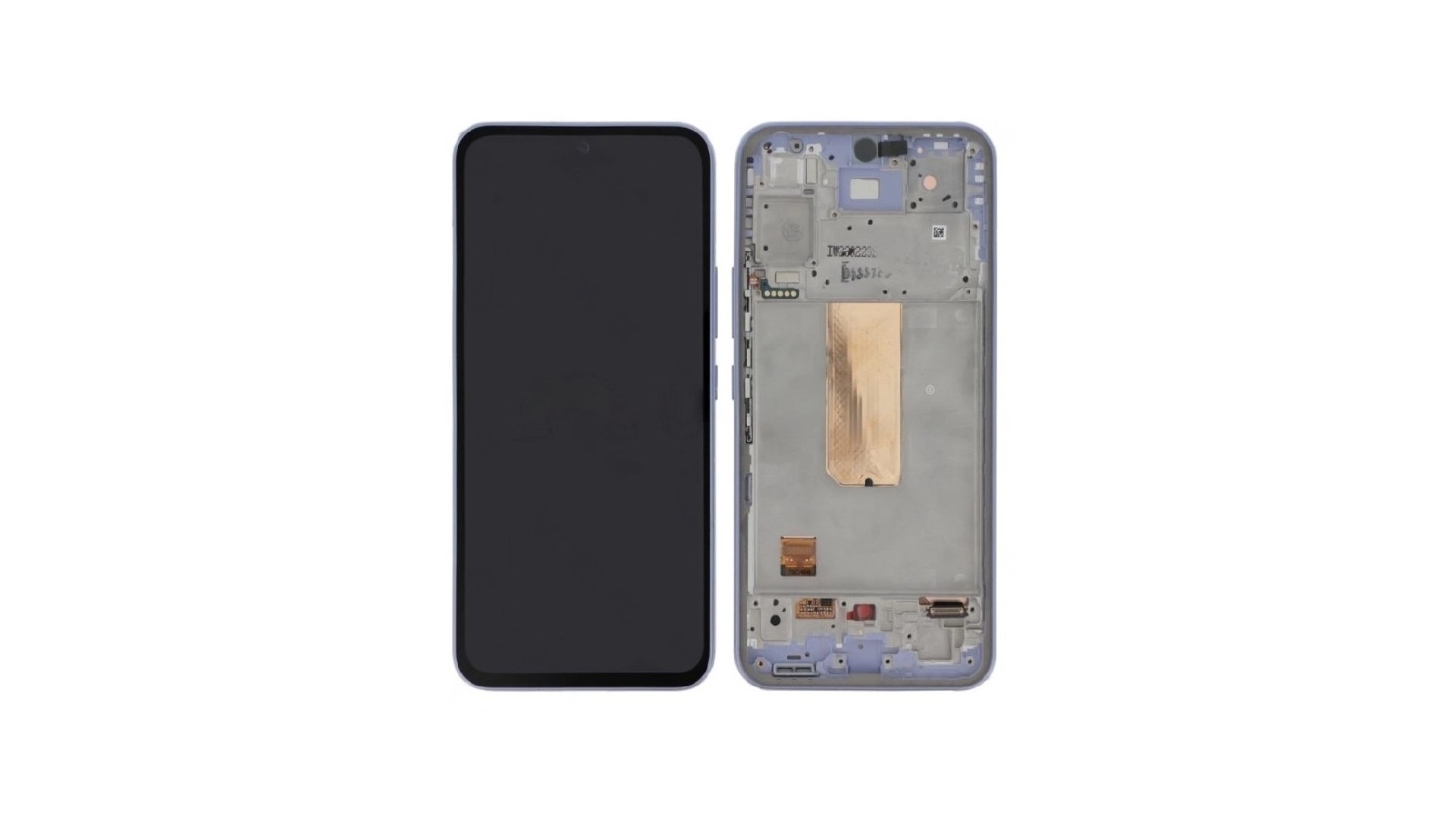 LCD screen Samsung A546 A54 5G 2023 with touch screen and frame Violet original (service pack) LCD screen Samsung A546 A54 5G 2023 with touch screen and frame Violet original (service pack)