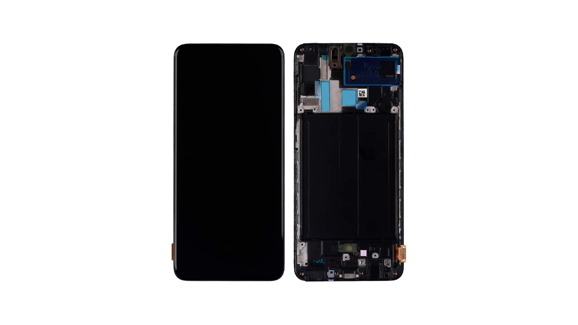 Ekranas tinkantis Samsung A705 A70 2019 su lietimui jautriu stikliuku ir rėmeliu Black (service pack) Ekranas tinkantis Samsung A705 A70 2019 su lietimui jautriu stikliuku ir rėmeliu Black (service pack)