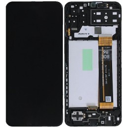 LCD screen Samsung M135 M13 4G 2022 with touch screen with frame black original