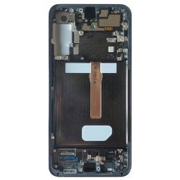 LCD screen Samsung S906 S22 Plus with touch screen and frame Graphite original (service pack)
