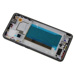 Ekranas tinkantis Xiaomi 13T 5G/13T Pro 5G su lietimui jautriu stikliuku ir rėmeliu Black (service pack)