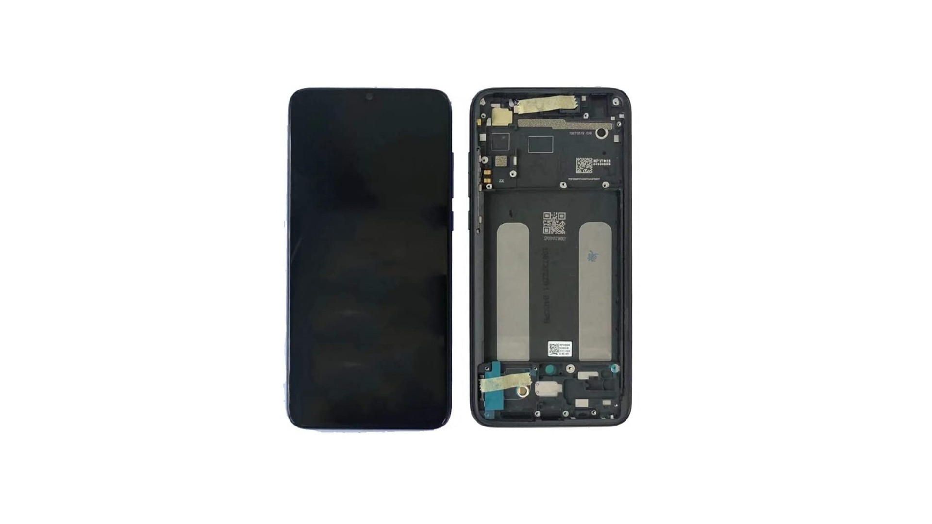 LCD screen Xiaomi Mi 9 Lite with touch screen with frame Tarnish original (service pack) LCD screen Xiaomi Mi 9 Lite with touch screen with frame Tarnish original (service pack)
