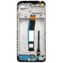 LCD screen Xiaomi Redmi 10C 2022/Poco C40 with touch screen and frame Black