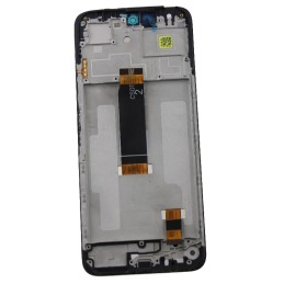 LCD screen Xiaomi Redmi 13 4G/5G/Poco M6 4G  with touch screen with frame Ice Blue original (service pack)