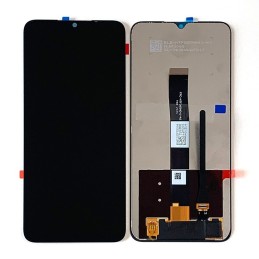 Ekranas tinkantis Xiaomi Redmi 9A/9C/9AT/10A su lietimui jautriu stikliuku Black