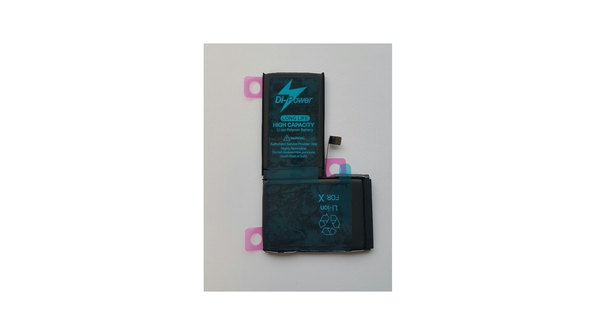 Akumuliatorius tinkantis "Di-Power" (padidintos talpos) iPhone X 3216mAh Akumuliatorius tinkantis "Di-Power" (padidintos talpos) iPhone X 3216mAh