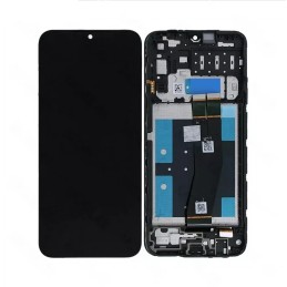 LCD screen Samsung A145P/A145R A14 4G with touch screen and frame original Black (service pack)