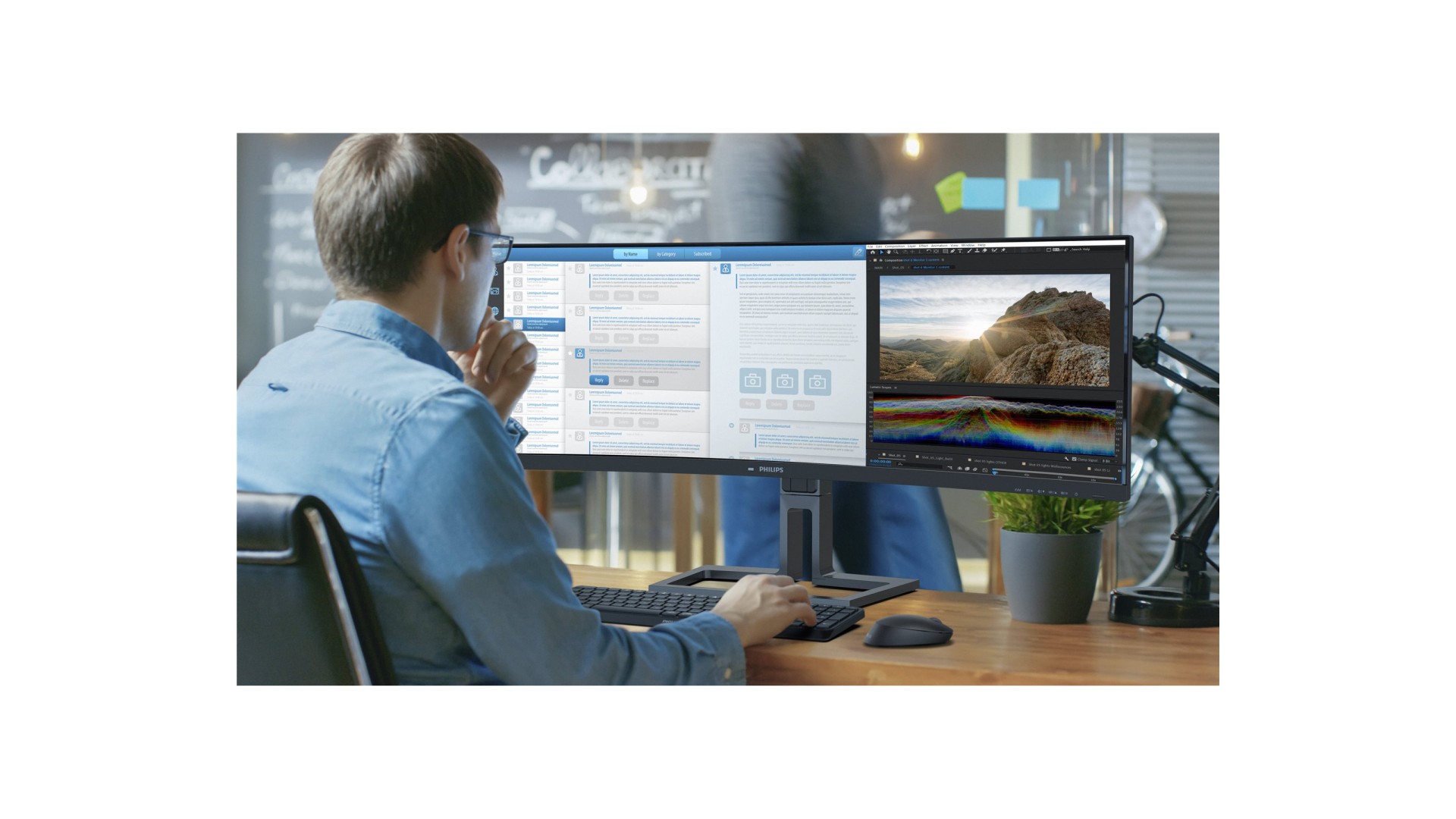 PHILIPS 44.5inch 5120x1440 VA Curved Mon PHILIPS 44.5inch 5120x1440 VA Curved Mon