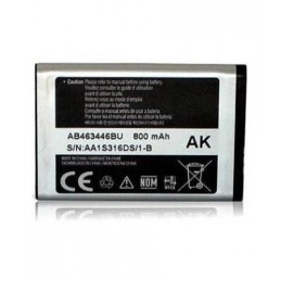 Akumuliatorius tinkantis Samsung X200 800mAh AB463446BU/X630/C300/C3300K/C3520/B300/C5212/E1170/D520/B130/E1200 AB553446BU