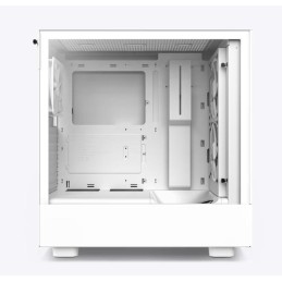 Case|NZXT|H5 Flow|MidiTower|Case product features Transparent panel|Not included|ATX|EATX|MicroATX|MiniITX|Colour Whit