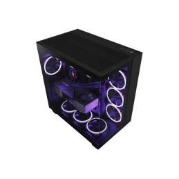 NZXT PC case H9 Flow window black