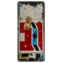 Ekranas tinkantis Huawei Honor Magic5 Lite 5G/Honor X9A 5G su lietimui jautriu stikliuku ir rėmeliu Black