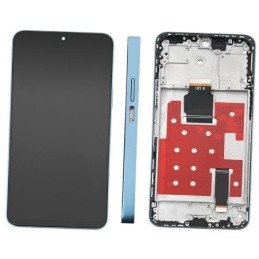LCD screen Huawei Honor X8a/Honor 90 Lite with touch screen with frame Cyan Lake