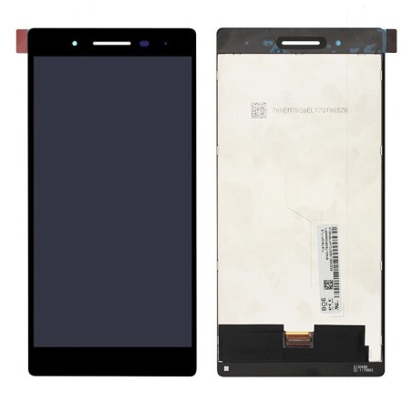 Ekranas tinkantis Lenovo Tab 4 TB-7504F TV070HDM-TL9 su lietimui jautriu stikliuku (ruda jungtis) Black (Refurbished)